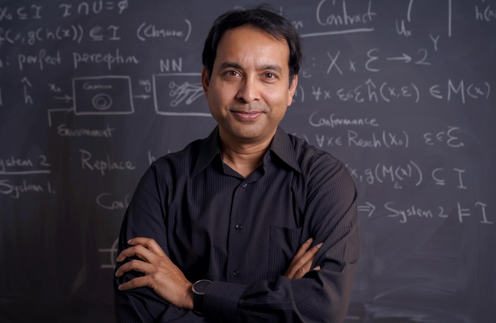 Sayan Mitra, a computer scientist at the University of Illinois